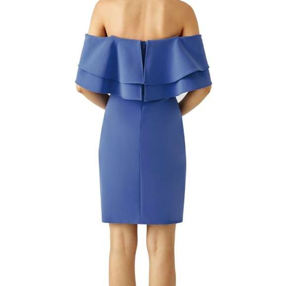 💥💥host pick💥Blue off shoulder  dress by Parker - Picture 2 of 5